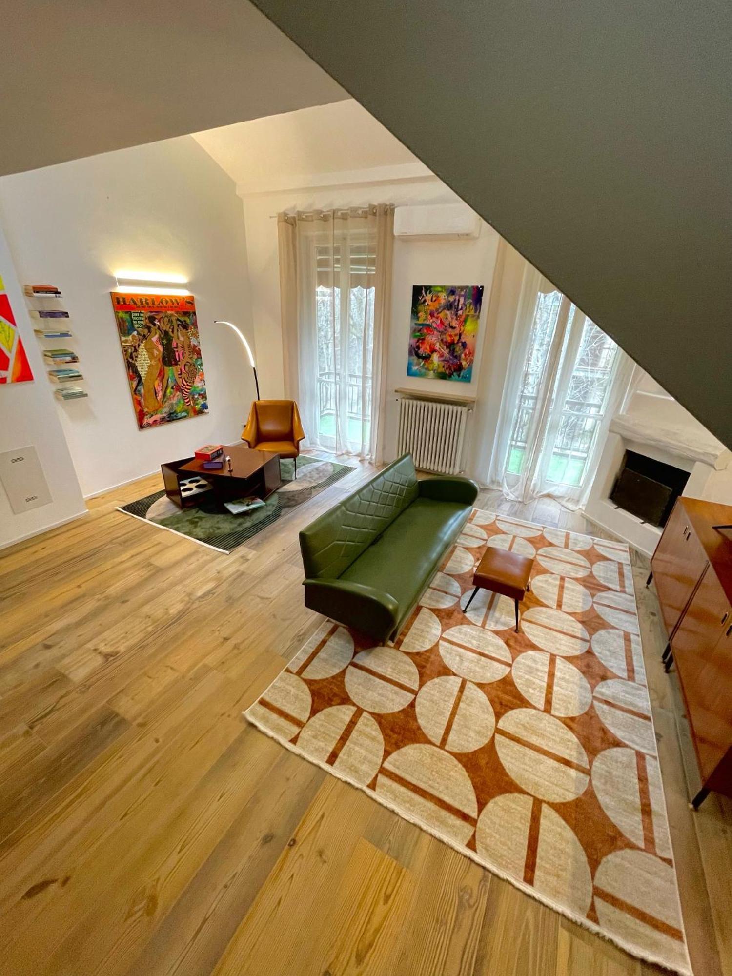 149 Borgo Ticino Suite Attico Di Lusso Con Terrazzo E Parking Privato Pavia Bagian luar foto